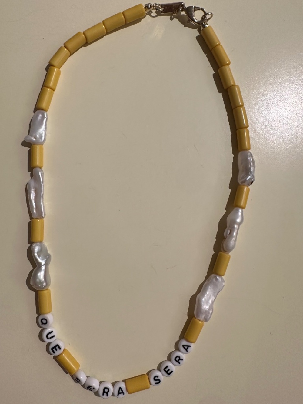 Machete Pearl and Bead Necklace